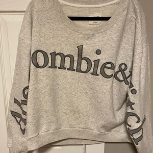 ABERCROMBIE & FITCH  Gray Sweatshirt